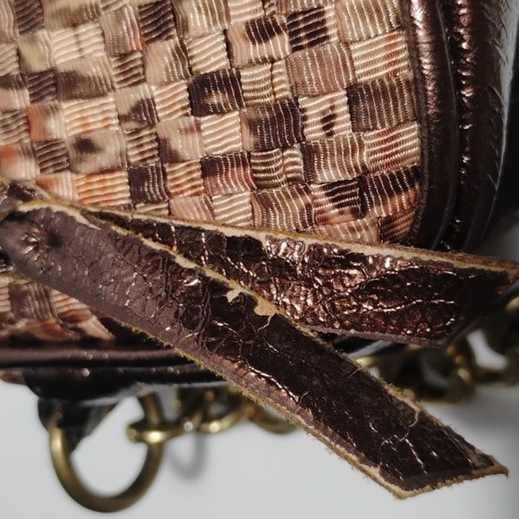 The Sak Mini Crossbody with chain 7"X6"X2" Some Callouts - Picture 9 of 10